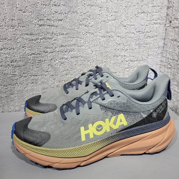 Hoka One One Challenger 7 GTX Men's Size US 8D Asteroid Maple Athletic Sneakers - Picture 1 of 13